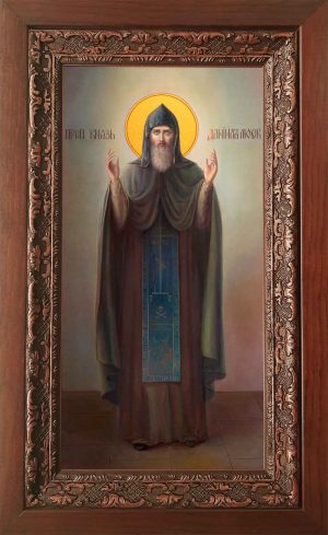 Купить икону Даниила Московского в киоте в православном интернет магазине