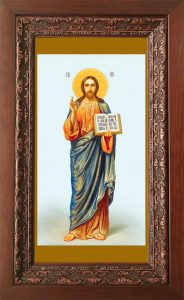 Купить икону Спасителя в киоте