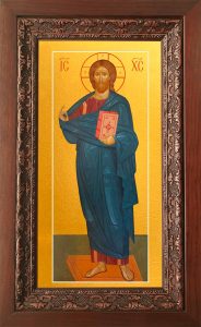 Купить икону Господа Вседержителя в киоте