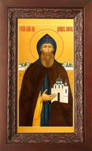 Купить икону Даниила Московского в киоте в православном интернет магазине