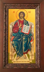 Купить икону в киоте Господа Вседержителя