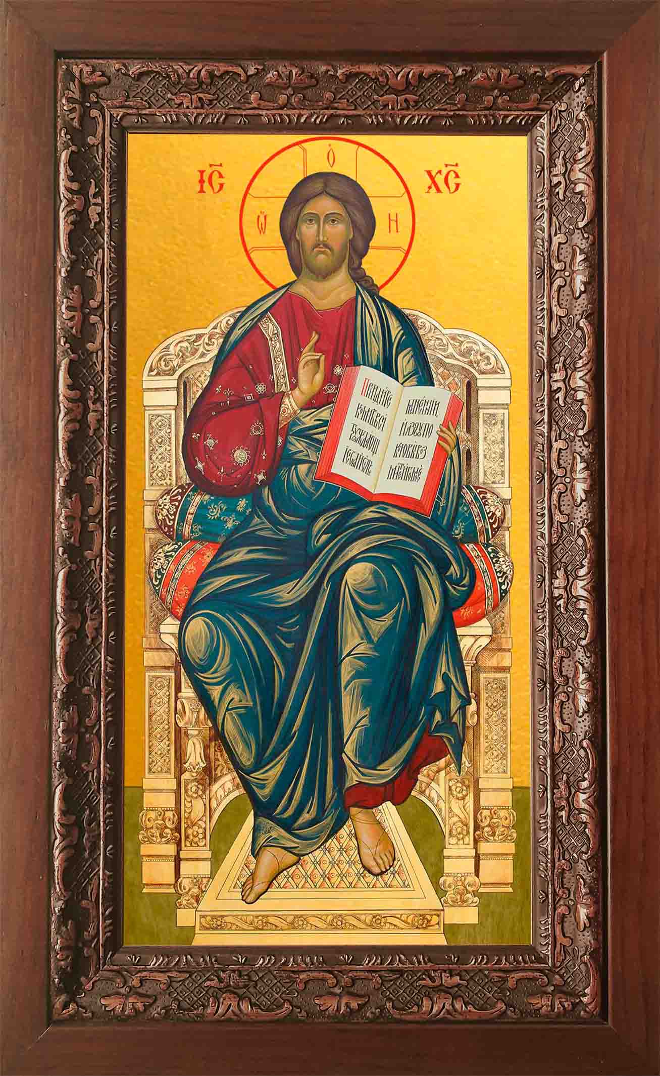 Купить икону в киоте Господа Вседержителя