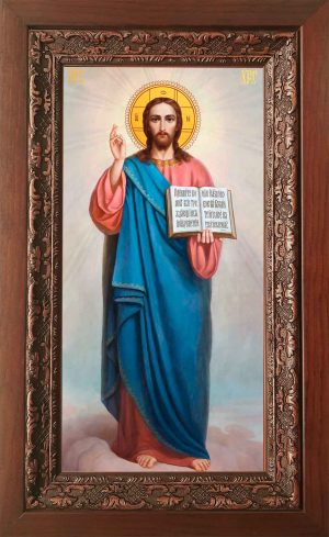 Купить икону Спасителя в киоте