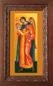 Купить икону Гавриила Архангела в киоте