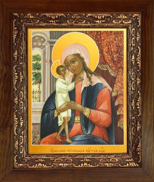 купить икону Божьей Матери Взыскание погибших в киоте