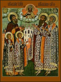 купить икону  Собор Ярославских святых.