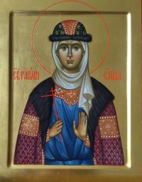 Купить рукописную икону Ольги Равноапостальной