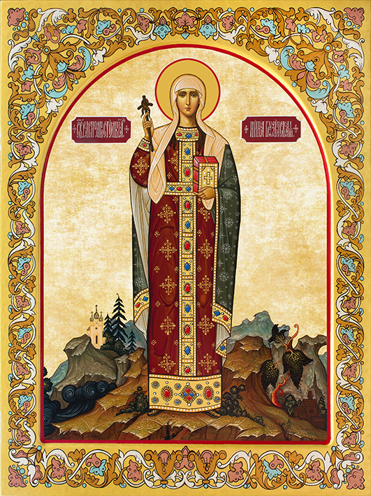 купить икону Нины просветительницы Грузии