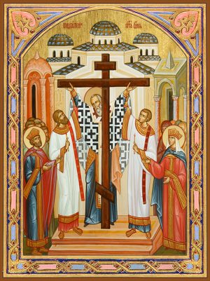 купить икону Воздвижение Честного и Животворящего Креста Господня