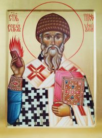 Купить рукописную икону Спиридона