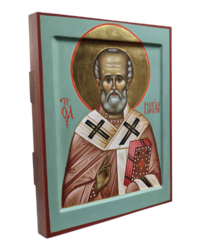 Купить рукописную икону Николая Чудотворца