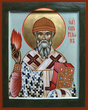 Купить рукописную Икону Спиридона Тримифунтского