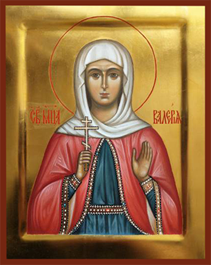 Купить рукописную икону Валерии Кесарийской G-0033