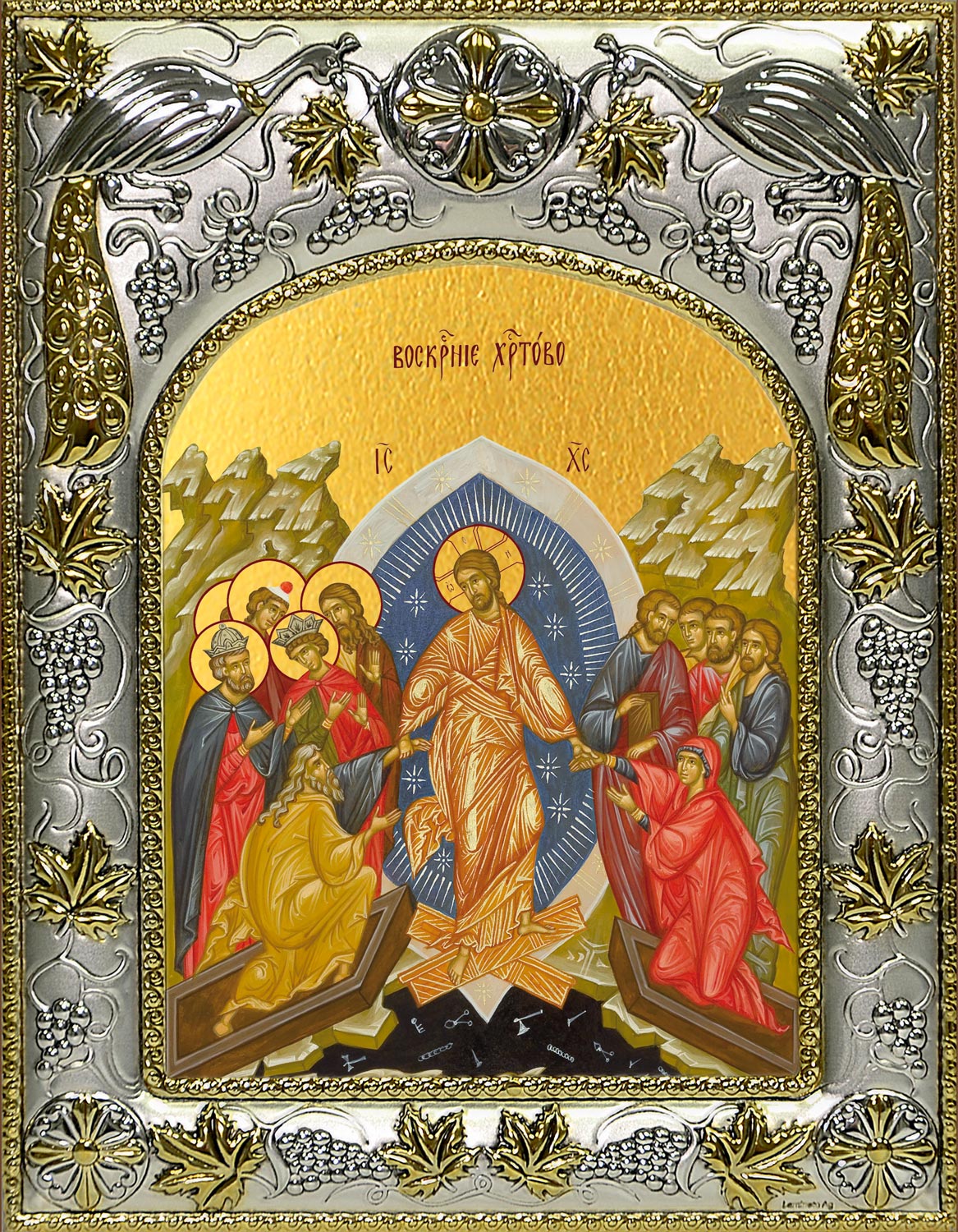 Православная пасха. Икона Воскресения Христова